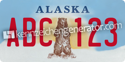 US-Kennzeichen Alaska